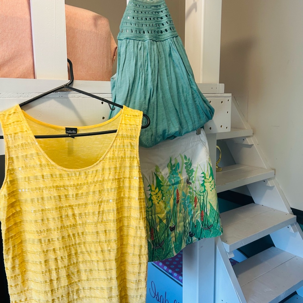 Lady Hagen Butterfly Skort with Boho Shirts